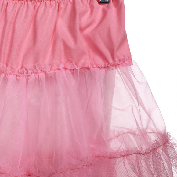 Child Size 50s Style Pink Crinoline Petticoat Tutu Slip W 22-28" L 19" - Hey Viv - Picture 3 of 5
